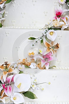 Wedding cake detail