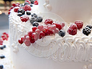 Wedding cake detail