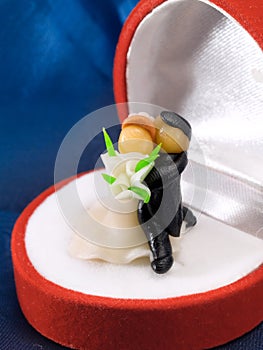 Wedding Cake Figurine