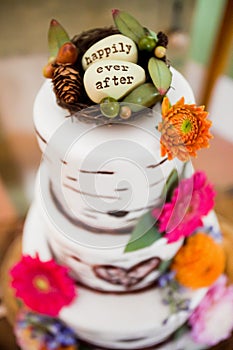 Wedding Cake Happily Ever After photo