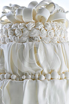 Wedding cake sweet vanilla celebration party cake