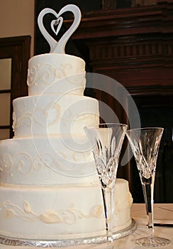 Wedding Cake and Toasters