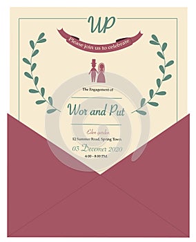 Wedding card