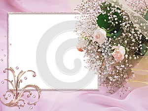 Wedding Card Pink Dreams