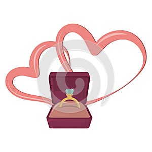 Wedding celebration cartoons