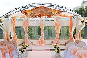 Wedding ceremonial arch