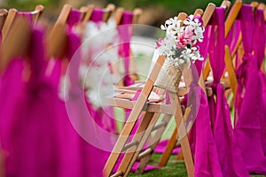 Wedding Ceremony aisle