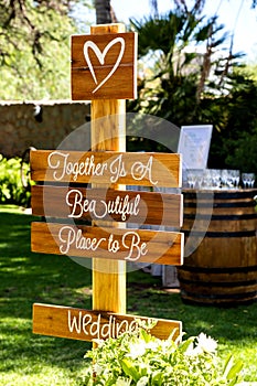 Wedding Ceremony Signs, Symbols and decoration