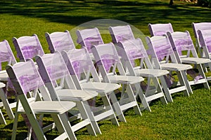 Wedding chairs