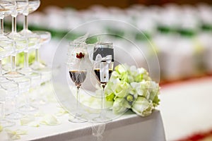 Wedding Champagne glasses