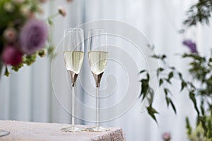 Wedding Champagne glasses