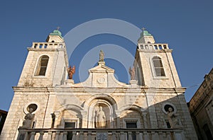 The Wedding church at Cana, built on the site of Jesus\' first miracle, Israel