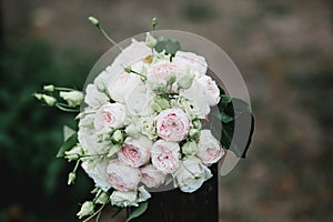 Wedding church ceremony decoration flowers