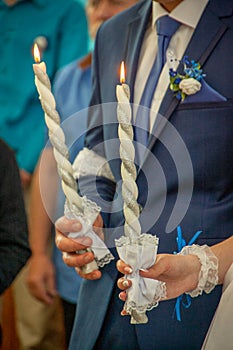 Wedding in the church - the sacred rite of the seven sacraments, during which the lover conveys himself, his desires, thoughts and