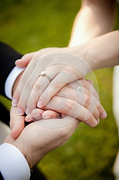 Wedding Commitment Hands