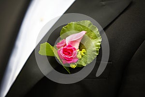 Wedding corsage photo