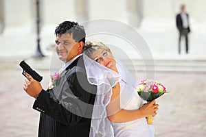 Wedding couple