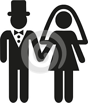Wedding Couple pictogram