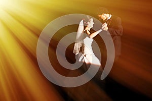 Wedding dance photo