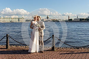 Wedding day in Sankt-Peterburg