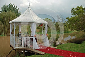 Wedding Day Venue Setting