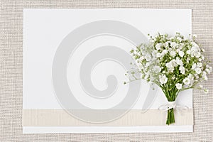 Wedding decor in ecological style