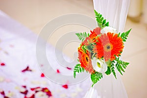 Wedding decoration, bouquet of flowers