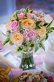 Wedding or decoration flower bouquet