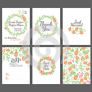 Wedding design invitations