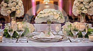 Svatba navrženy prostírání svatba scéna svatební stůl jasný barevný svatba scéna svatební stůl 