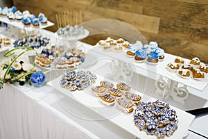 Wedding dessert table