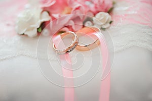 Wedding details - wedding rings as a symbol