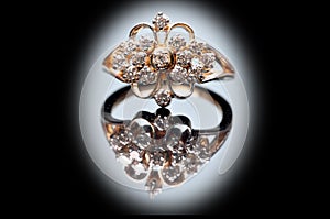 Wedding diamond ring jewellery