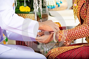 Wedding Dowry, The Dowry Marriage in Thailand photo