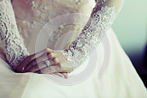 Wedding dress photo