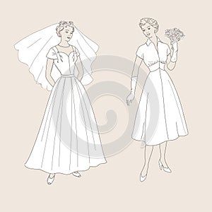 Wedding dress,