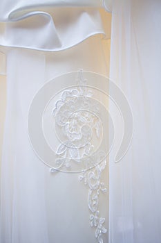 Wedding dress detail