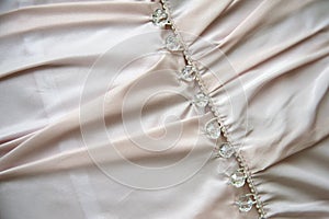 Wedding dress detail