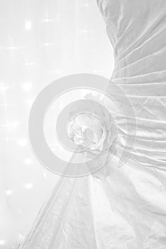 Wedding dress detail