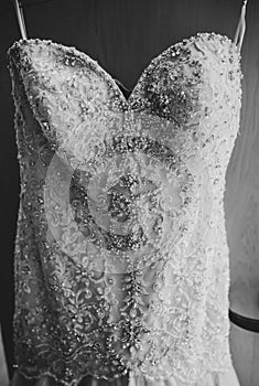 Wedding Dress Detail Front
