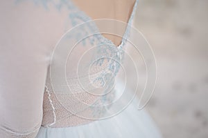 Wedding dress details