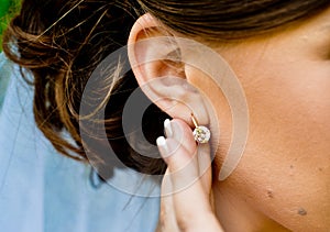 Wedding earrings