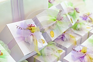 Wedding favors for wedding guests