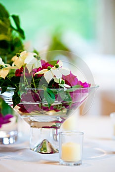 Wedding Flower Arrangement Table Setting Series