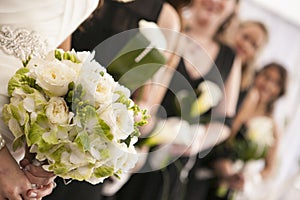 Wedding flower bouquet