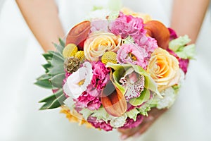 Wedding flower bouquet