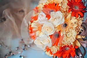 Wedding Flower Bouquet. photo