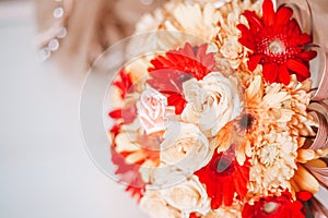 Wedding Flower Bouquet. photo