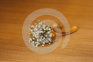 Wedding flower boutonniere groom