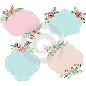 Wedding Flower Frames